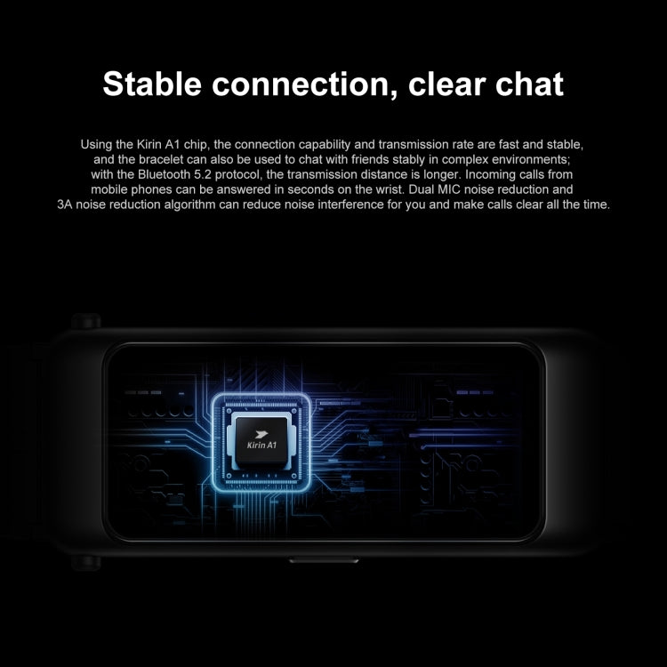 Original Huawei TalkBand B7 Smart Bracelet, 1.53 inch Screen, Support Bluetooth Call / Heart Rate / Blood Oxygen / Sleep Monitoring Original Huawei TalkBand B7 Smart Bracelet, 1.53 inch Screen, Support Bluetooth Call / Heart Rate / Blood Oxygen / Sleep Monitoring
