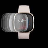5 piezas para Fitbit Versa 3 / Sense TPU suave película de pantalla a prueba de explosiones, para Fitbit Versa 3