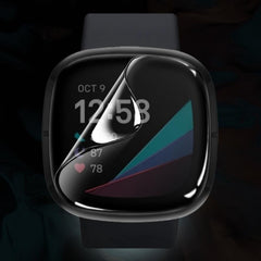 5 PCS für Fitbit Versa 3 / Sense TPU Weicher explosionsgeschützter Displayschutzfilm, für Fitbit Versa 3