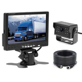 A1509 7 inch HD Car 12 IR Night Vision Rear View Backup Camera Rearview Monitor with 15m Cable, A1509