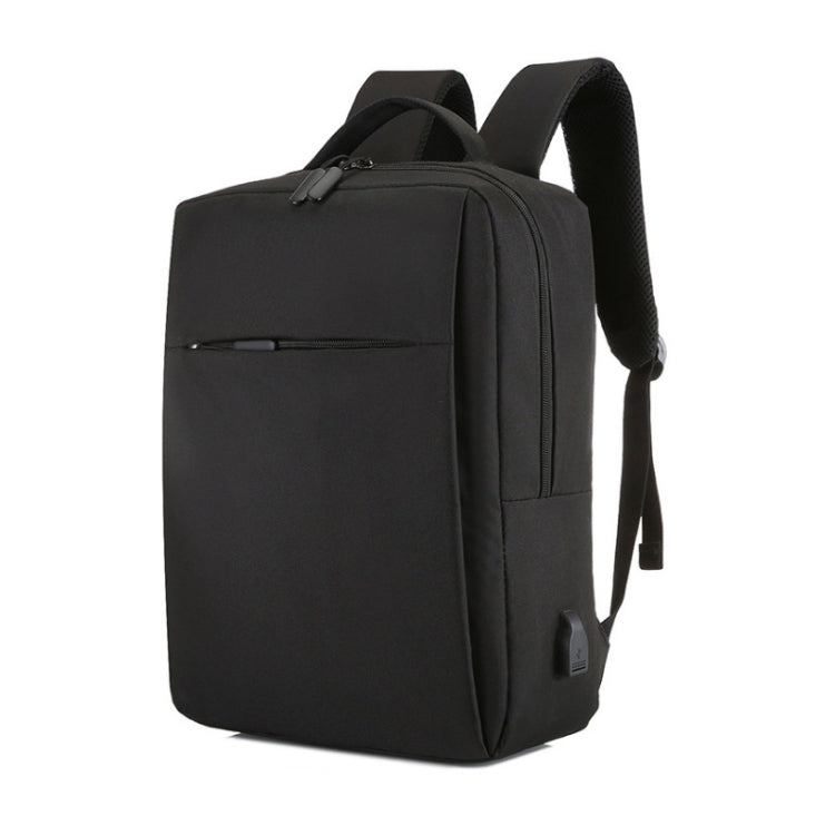 POFOKO Large-capacity Waterproof Oxford Cloth Business Casual Backpack with External USB Charging Design for 15.6 inch Laptops POFOKO Large-capacity Waterproof Oxford Cloth Business Casual Backpack with External USB Charging Design for 15.6 inch Laptops