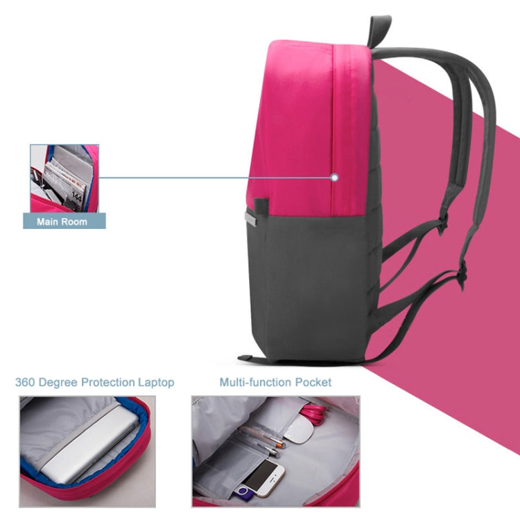 POFOKO XY Series 13.3 inch Fashion Color Matching Multi-functional Backpack Computer Bag, Size: S POFOKO XY Series 13.3 inch Fashion Color Matching Multi-functional Backpack Computer Bag, Size: S