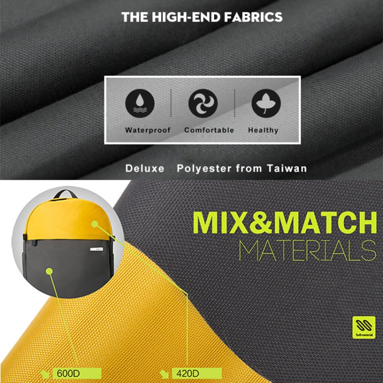 POFOKO XY Series 13.3 inch Fashion Color Matching Multi-functional Backpack Computer Bag, Size: S POFOKO XY Series 13.3 inch Fashion Color Matching Multi-functional Backpack Computer Bag, Size: S