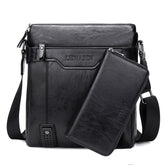 WEIXIER 15036 Multifunctional Men Business Messenger Bag Single Shoulder Bag with Handbag
