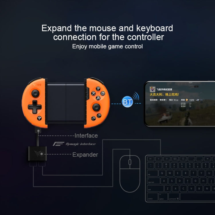 FLYDIGI Wee 2T Keyboard Mouse Converter Expander FLYDIGI Wee 2T Keyboard Mouse Converter Expander