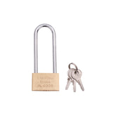 Copper Padlock Small Lock, Style: Long Lock Beam, 30mm Not Open