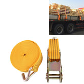 ST-213 10mx4.0cm  2 Ton Car Bundled Device with Hook And Buckle High Strength Cable Cord Heavy Duty Recovery Securing Accessories for Cars Trucks, 2T 10mx4.0cm