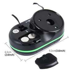 VST-7009V 4 In 1 Digital Car Thermometer Voltage Meter Luminous Clock Tester Detector LCD Monitor Back light, 4 In 1 Thermometer Voltage Meter