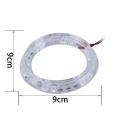 HY-1601 2W 6 LEDs Car Angel Eyes Light, DC 12V