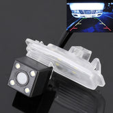 656x492 Effective Pixel HD Waterproof 4 LED Night Vision Wide Angle Car Rear View Backup Reverse Camera for Honda Accord 2016-2017 / City 2018