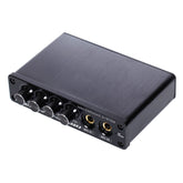 A933 Mini Karaoke Machine System Sound Mixer Amplifier for PC / TV / Mobile Phones, Support RCA in / 2 Channel Mic in, A933