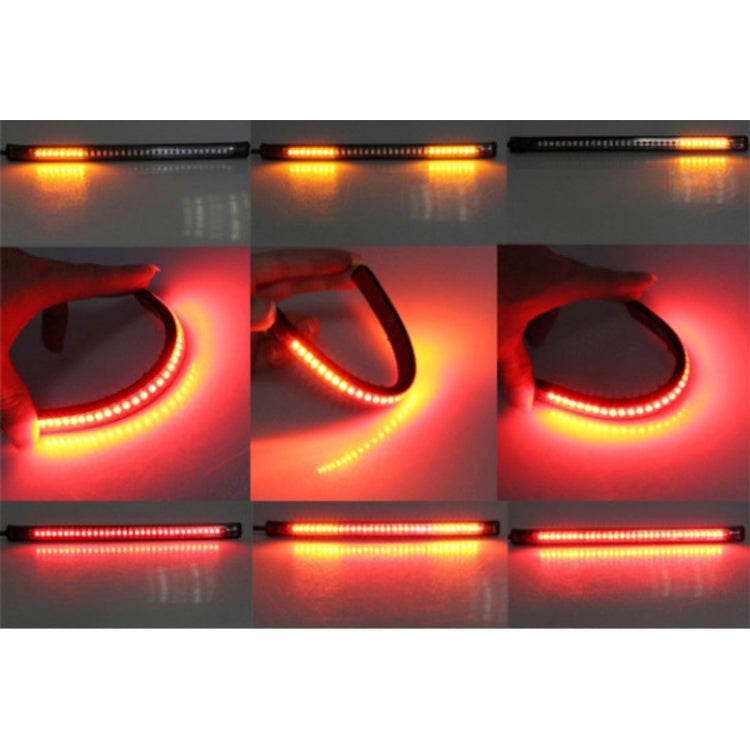 5W 12V 300LM Red+Yellow Light 32 LED Brake lights For Motorcycle, Cable Length:50cm 5W 12V 300LM Red+Yellow Light 32 LED Brake lights For Motorcycle, Cable Length:50cm
