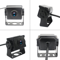 PZ612-4AHD IP67 120 Degree Car AHD 1080P 2 Megapixels 10 inch 4-Way Rearview Mirror Monitor, Night Vision Full Color, with Video Function, PZ612-4AHD