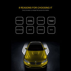 2 PCS DC 8-36V Ghost Shadow Courtesy Angel Wings Projection Lamp Car Door LED Welcome Lights