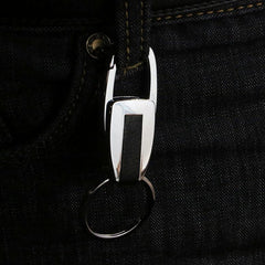 Double Ring Metal Key Chain Metal Car Key Ring Multi-functional Tool Key Holder Key Chains Rings Holder For Car Key Rings, Double Ring