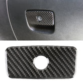 Car Front Passenger Seat Storage Box Carbon Fiber Decorative Sticker for Jeep Grand Cherokee 2011-2018