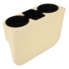 Car Seat Crevice Storage Box Cup Drink Holder Auto Pocket Stowing Tidying for Phone Pad Card Coin Case Car Accessories, Khaki, Brown, Black, Grey
