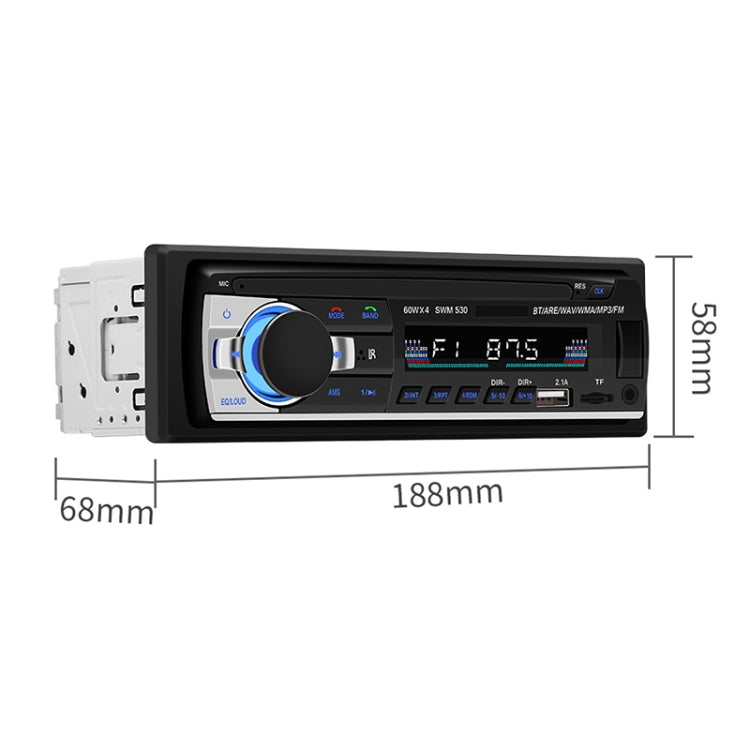 SWM-530 12V Universal Car Dual USB Charger Radio Receiver MP3 Player, Support FM & Bluetooth with Remote Control SWM-530 12V Universal Car Dual USB Charger Radio Receiver MP3 Player, Support FM & Bluetooth with Remote Control