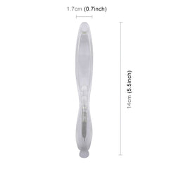 Car Vehicle Fiber Vinyl Film Sticker Wrap Safety Cutter Cutting Styling Wrap Tool(Transparent), No Replacement Blade