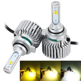 2 PCS 9012 26W 2250LM Car Headlight LED Auto Light Built-in CANBUS Function (White Light, Yellow Light, Warm White Light), DC 9-16V