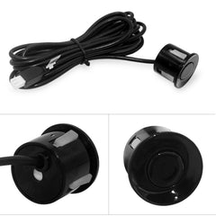 PZ316 Digital LED Crescent Shape Display Rear View Mirror Car Recorder for Truck with 4 Rear Radar