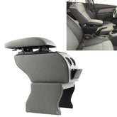 Car ABS Leather Wrapped Armrest Box with Fast Charge USB Holes and Cables for Tiguan