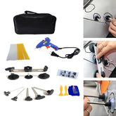 22 in 1 Auto Car Body Dent Repair Tools Pulling Bridge Dent Removal Lifter Puller, with 20W Glue Gun, US Plug or EU Plug, 22 in 1