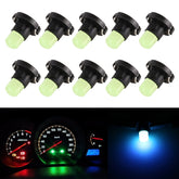 10PCS 2W T4.2 Wedge Instrument Panel LED Light Dashboard Gauge Cluster Indicator Lamp Bulb