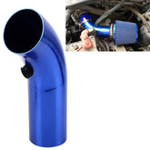 Universal  Air Intake Pipe Super Power Flow Air Intakes Short Cold Racing Aluminium Air Intake Pipe Hose with Cone Filter Kit System