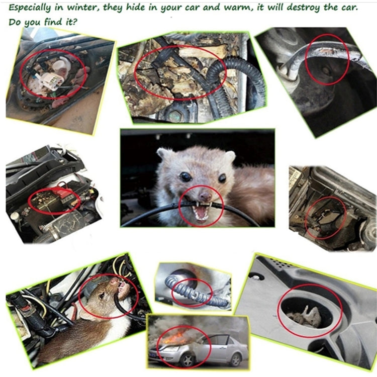 Car Mouse Control Repellent, Repels Rodents, Mice, Cockroaches, Ants & Spiders Car Mouse Control Repellent, Repels Rodents, Mice, Cockroaches, Ants & Spiders