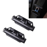 DM-013 2PCS Universal Fit Car Seatbelt Adjuster Clip Belt Strap Clamp Shoulder Neck Comfort Adjustment Child Safety Stopper Buckle