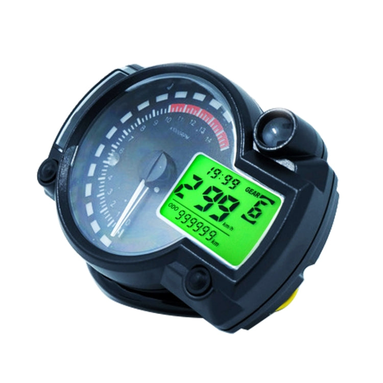 Universal Multi-functional Motorcycle Rotating Speed Mileage Gear Water Temperature Clock Meter Gauage Universal Multi-functional Motorcycle Rotating Speed Mileage Gear Water Temperature Clock Meter Gauage