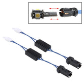 2 PCS T10 Car Auto Clearance Light Warning Error-free Decoder Adapter for DC 12V/3W