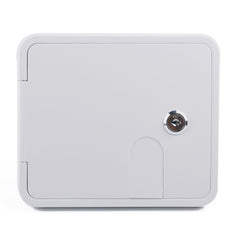 White Water Inlet Integrated Fill Dish Hatch Lock for RV Trailer Camper