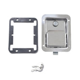 Stainless Steel Tool Box Lock Paddle Latch & Keys for Trailer / Yacht / Truck, A1217