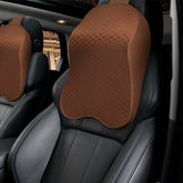 Four Seasons Breathable Memory Foam Car Neck Pillow Polyester Headrest