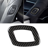 Car Carbon Fiber Seat Adjustment Decorative Sticker for Toyota Eighth Generation Camry 2018-2019, Left Drive