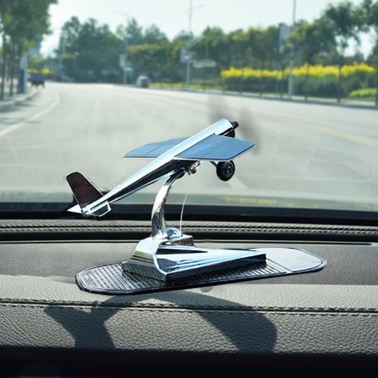 Car Interior Decoration Accessories Aircraft Model Ornaments Propeller Rotating Solar Energy Ornament Car Interior Decoration Accessories Aircraft Model Ornaments Propeller Rotating Solar Energy Ornament