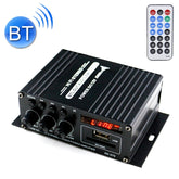 AK370 12V Household / Car Bluetooth HIFI Amplifier Audio with Remote Control