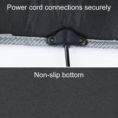 Car 12V Front Seat Heater Cushion Warmer Cover Winter Heated Warm, Double Seat