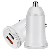 PD 20W USB-C / Type-C + QC 3.0 USB Interface Fast Charging Car Charger