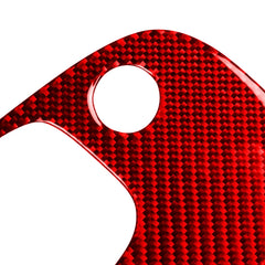 3 in 1 Carbon Fiber Car Gear Panel Sticker Kits A for Chevrolet Corvette C5 1998-2004, Left Drive