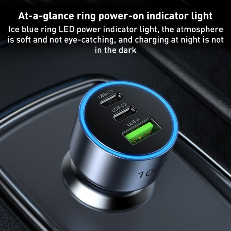 Cargador para coche MOMAX UC17E 100 W USB-C/Tipo-C x 2 + USB de tres puertos, 100 W Cargador para coche MOMAX UC17E 100 W USB-C/Tipo-C x 2 + USB de tres puertos, 100 W