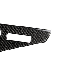 4 PCS Car Carbon Fiber Door Inner Handle Panel Decorative Sticker for Infiniti Q50 2014-2020, Left Drive