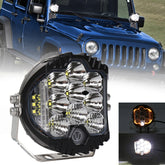 5 inch DC12V-24V 5000LM 6500K 50W Car LED Headlight for Jeep Wrangler / Harley, OL-1950
