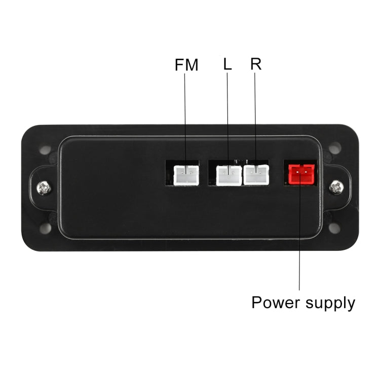 Car 5V 2x3W Audio MP3 Player Decoder Board FM Radio TF USB 3.5mm AUX, with Bluetooth and Recording Call Function Car 5V 2x3W Audio MP3 Player Decoder Board FM Radio TF USB 3.5mm AUX, with Bluetooth and Recording Call Function