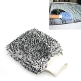 Microfiber Dusting Mitt Car Window Washing Cleaning Cloth Duster Towel Gloves