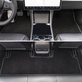 3 in 1 Car Velvet Foot Mat for Tesla Model 3 before 2021, for Tesla Model 3 before 2021