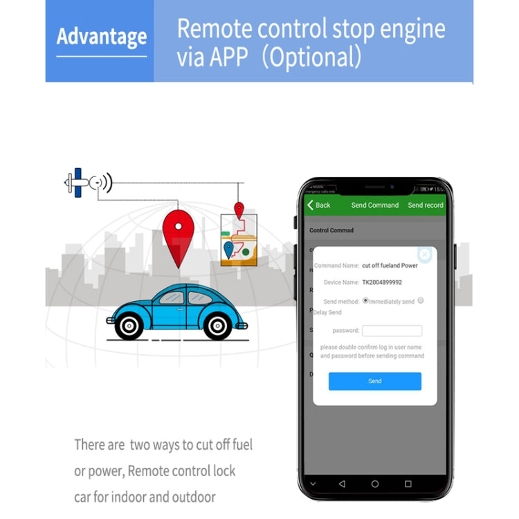 TK300 4G GPS / GPRS / GSM Realtime Car Truck Vehicle Tracking GPS Tracker with Battery and Relay TK300 4G GPS / GPRS / GSM Realtime Car Truck Vehicle Tracking GPS Tracker with Battery and Relay