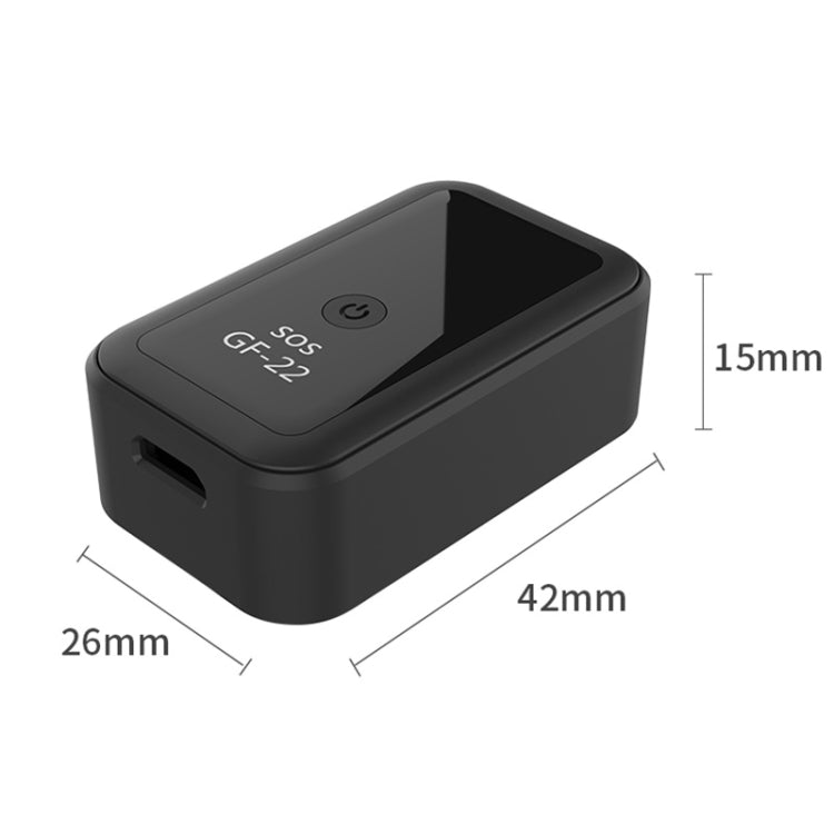 GF22 Car GPS Tracking Anti-theft Device Magnetic Positioning Adsorption Anti Lost Device Voice Control Recordable GF22 Car GPS Tracking Anti-theft Device Magnetic Positioning Adsorption Anti Lost Device Voice Control Recordable